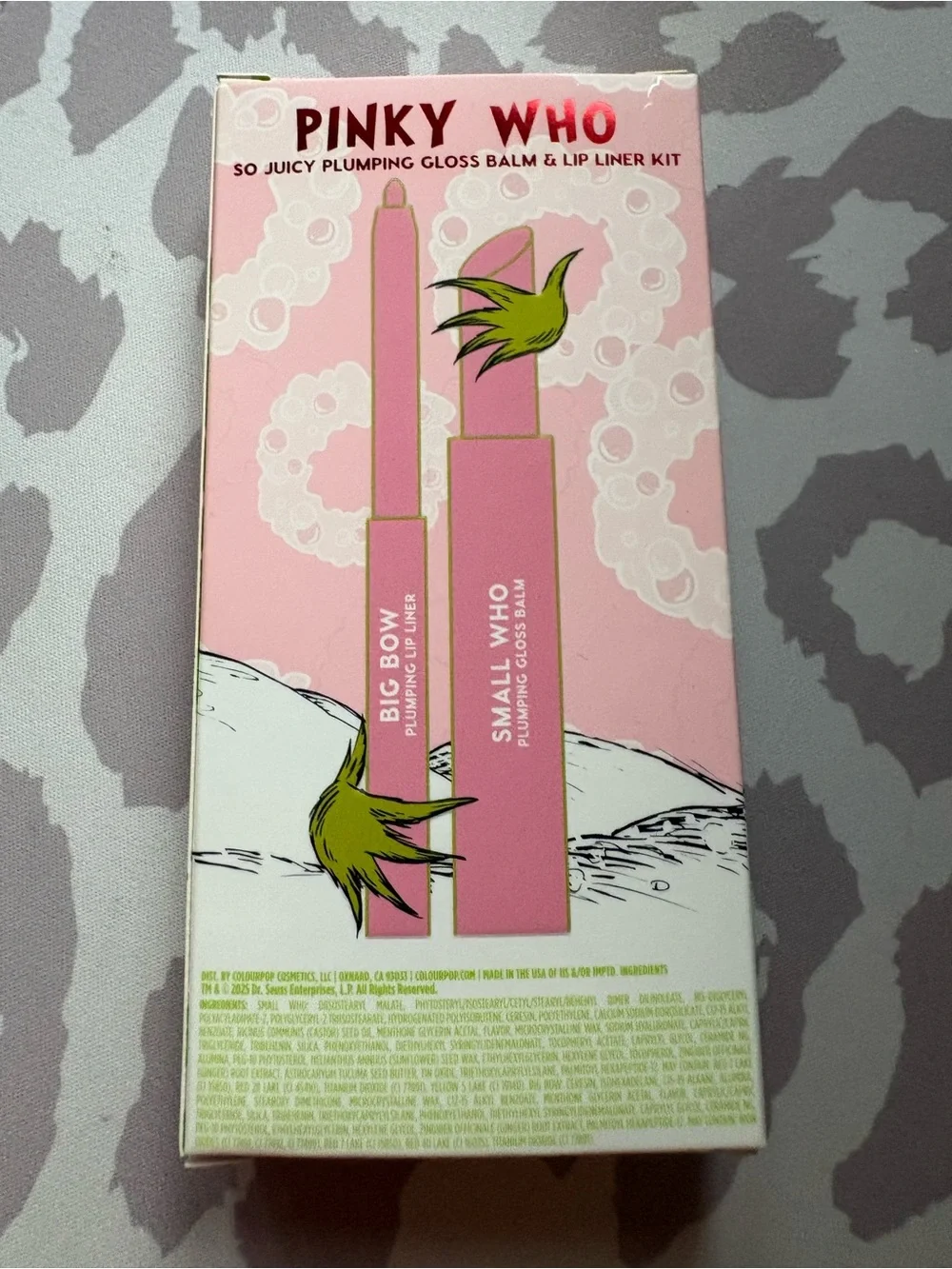 ColourPop Big Bow & Small Who Pink Lip Duo